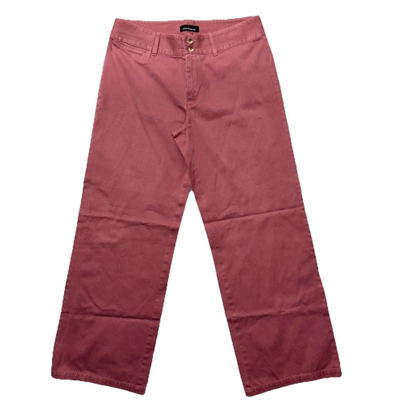 Moda International Pants - Moda International‎ Mauve Wide Leg Chinos 14T  Preppy Office Corp casual Comfort